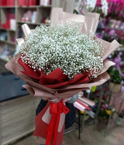 Букет цветов из: Гипсофила в Глотовке