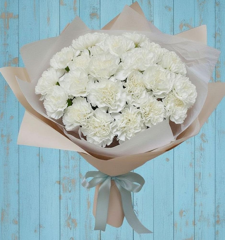 Букет цветов из: Гвоздики в Глотовке