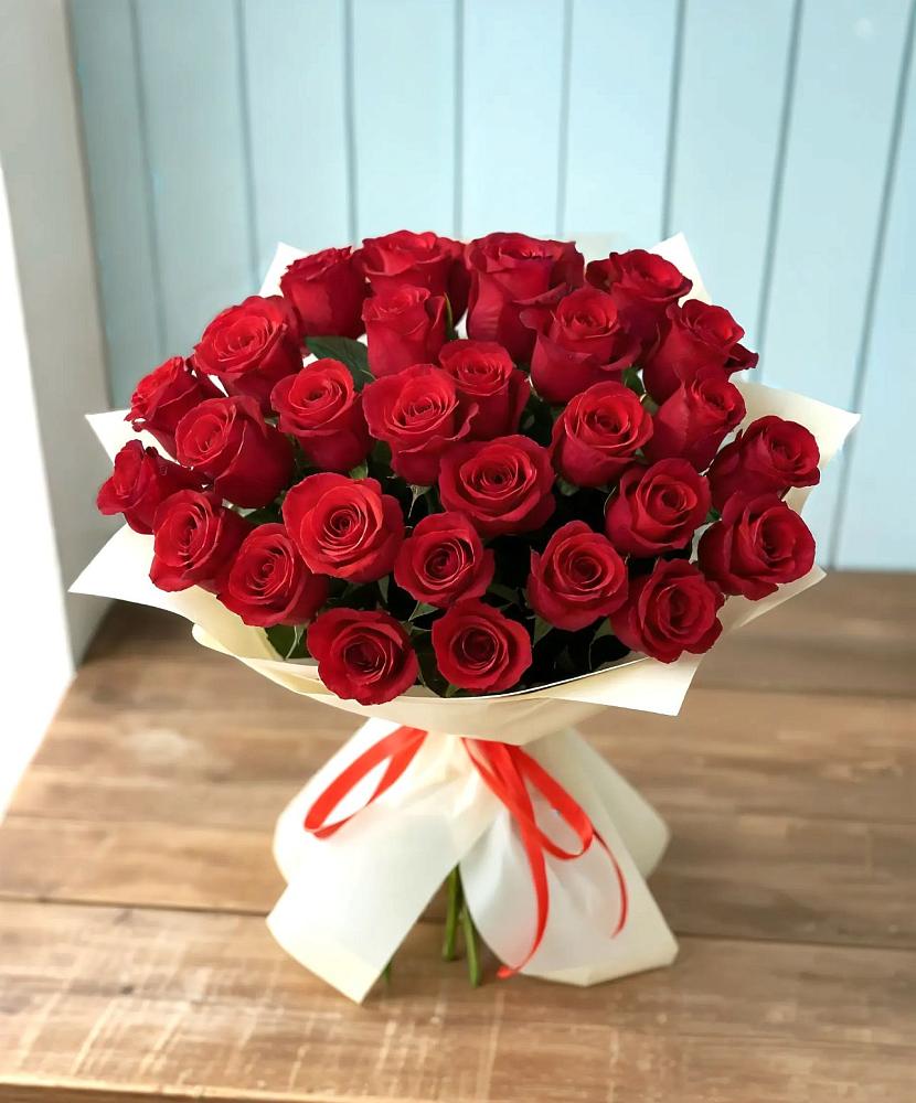 Букет 29 Красных роз в Глотовке
