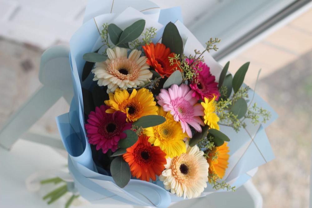 Букет цветов из: Герберы в Глотовке