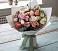 Букет цветов из: Розы, Лизиантусы и Гвоздики в Глотовке
