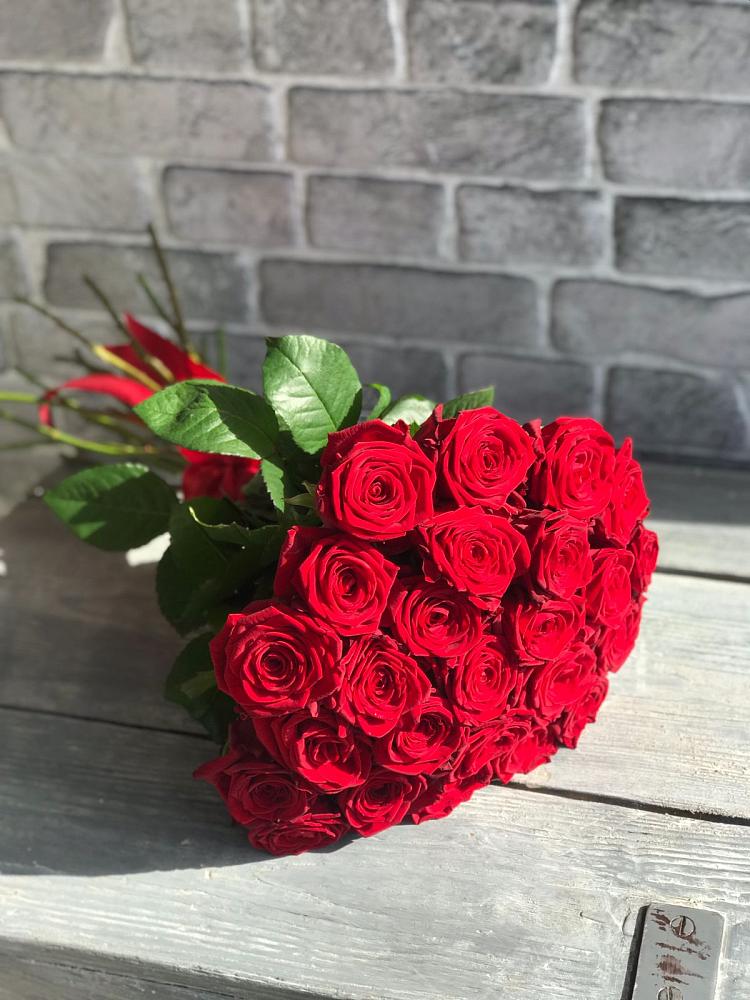 Букет Красные розы Фридом в Глотовке