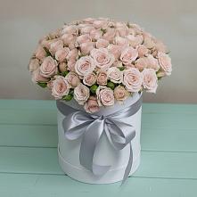 Цветочная композиция из Розы в шляпной коробке #REPLACE_PRED# Глотовке