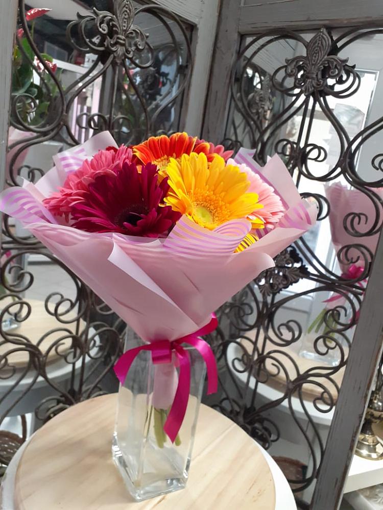 Букет цветов из: Герберы в Глотовке
