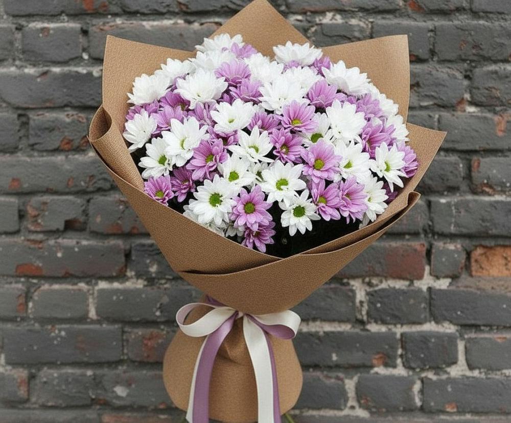 Букет цветов из: Хризантемы в Глотовке