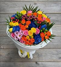 Букет цветов из:  Розы и Хризантемы #REPLACE_PRED# Глотовке