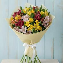 Букет цветов из:  Альстромерии в Глотовке