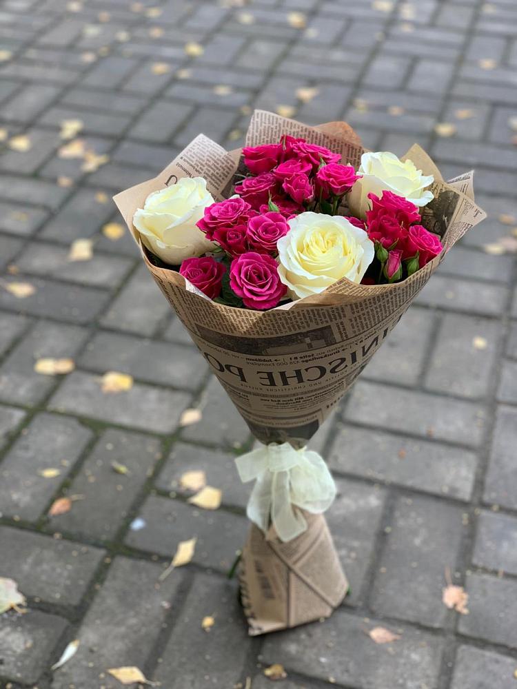 Букет цветов из: Розы в Глотовке