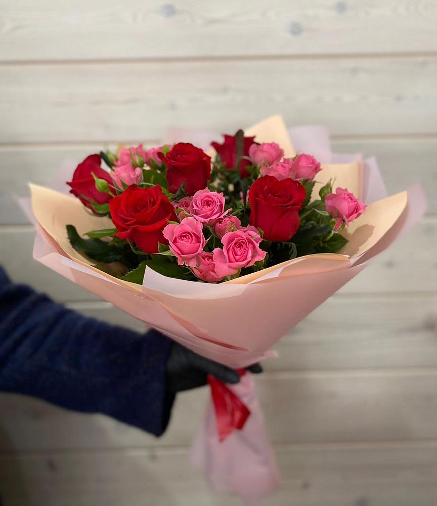 Букет цветов из: Розы в Глотовке