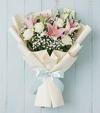 Букет цветов из:  Лилии в Глотовке