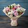 Букет цветов из: Хризантемы, Альстромерии и Розы в Глотовке